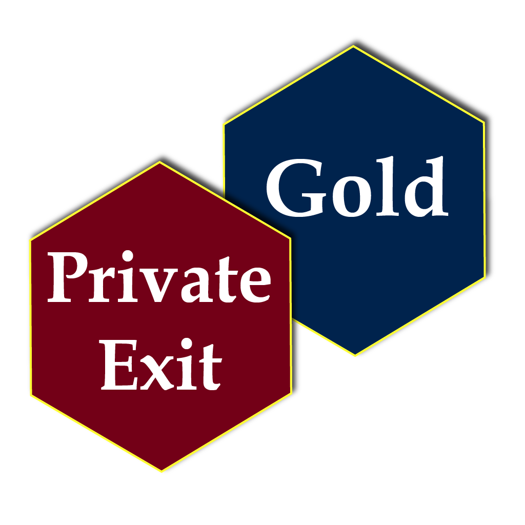 Private Exit Gold Logo